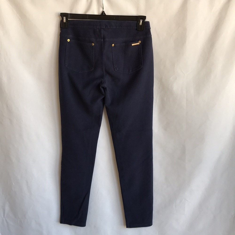 MICHAEL Michael Kors navy stretch skinny pants, S - Picture 6 of 12